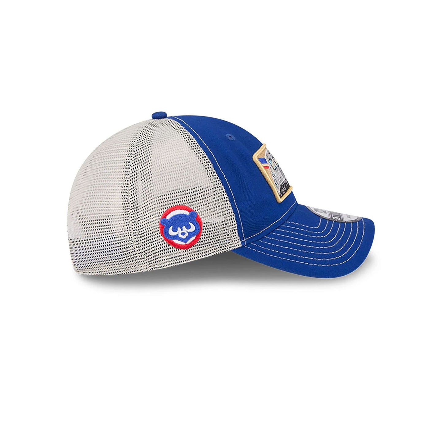 This is a Chicago Cubs State Souvenir White 9TWENTY Adjustable Cap 2