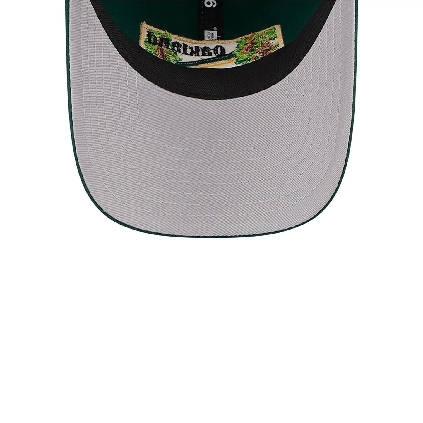 This is a Oakland Athletics State Souvenir White 9TWENTY Adjustable Cap 2