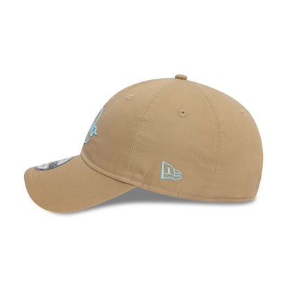 This is a Edwin x New Era Light Beige 9TWENTY Adjustable Cap 6