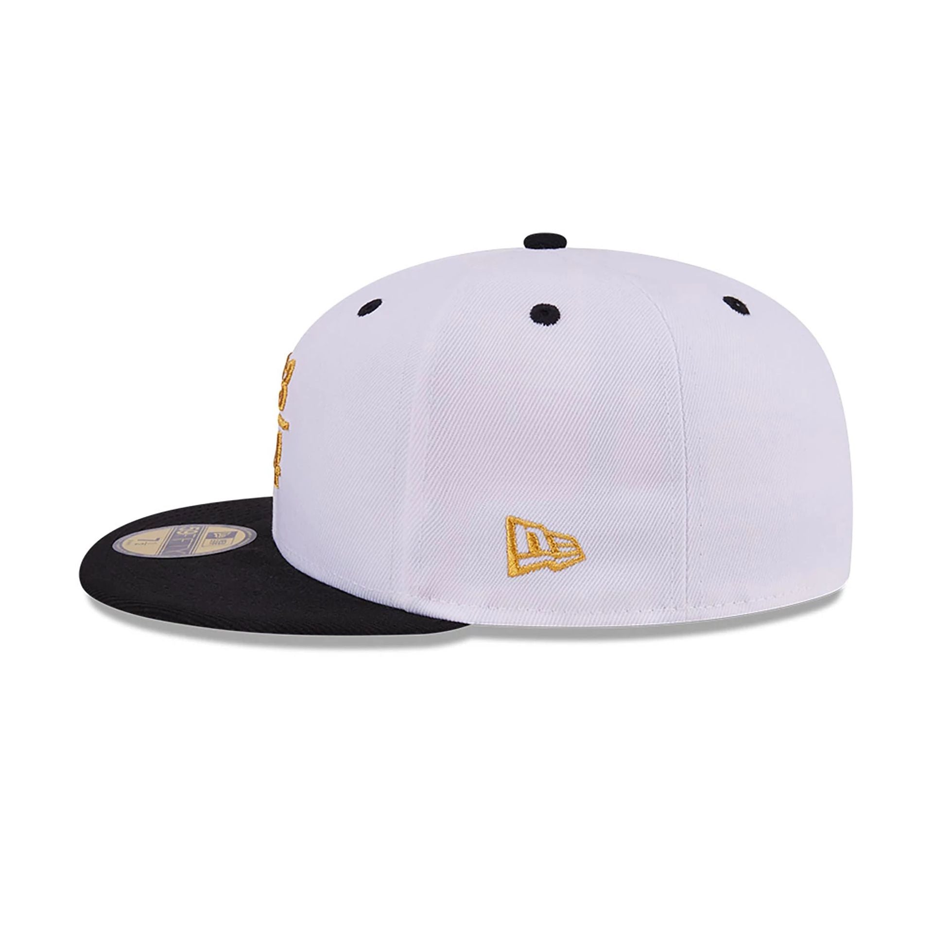 This is a New Era 59FIFTY Day 7 3/4 White 59FIFTY Fitted Cap 7