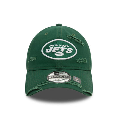 This is a New York Jets NFL Distressed Green 9TWENTY Adjustable Cap 3