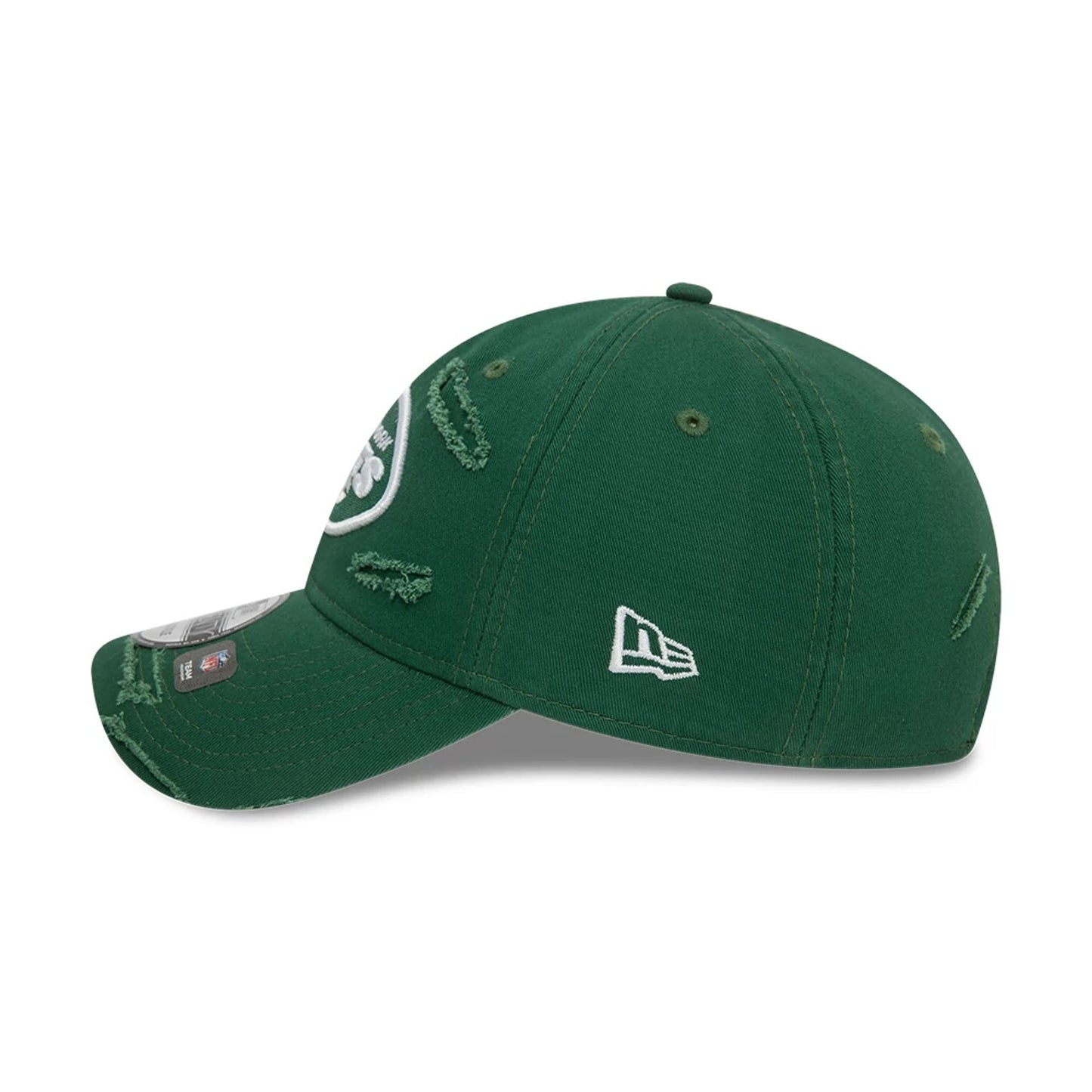 This is a New York Jets NFL Distressed Green 9TWENTY Adjustable Cap 6