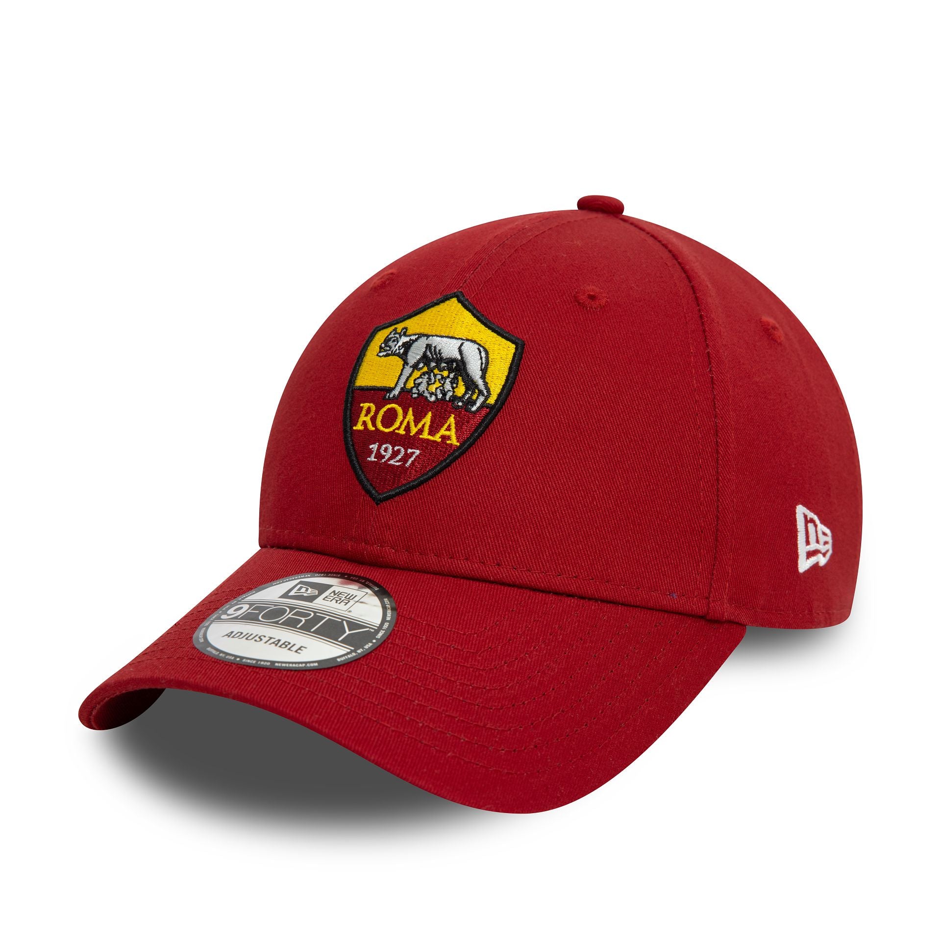 This is a AS Roma Core Dark Red 9FORTY Adjustable Cap 1