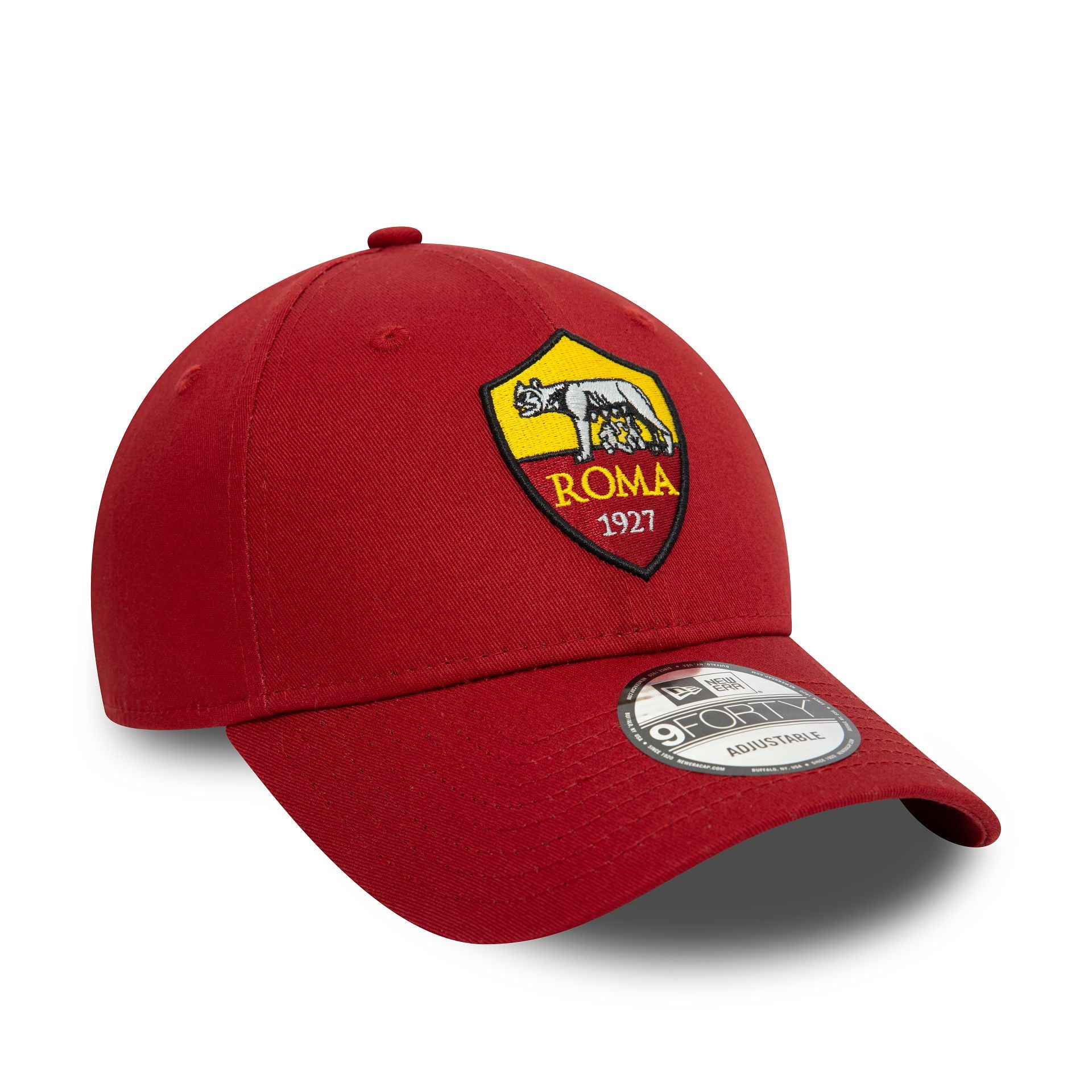 This is a AS Roma Core Dark Red 9FORTY Adjustable Cap 3