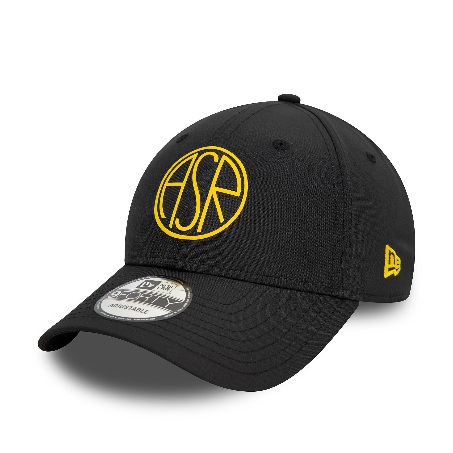 This is a AS Roma Featherweight Poly Black 9FORTY Adjustable Cap 1