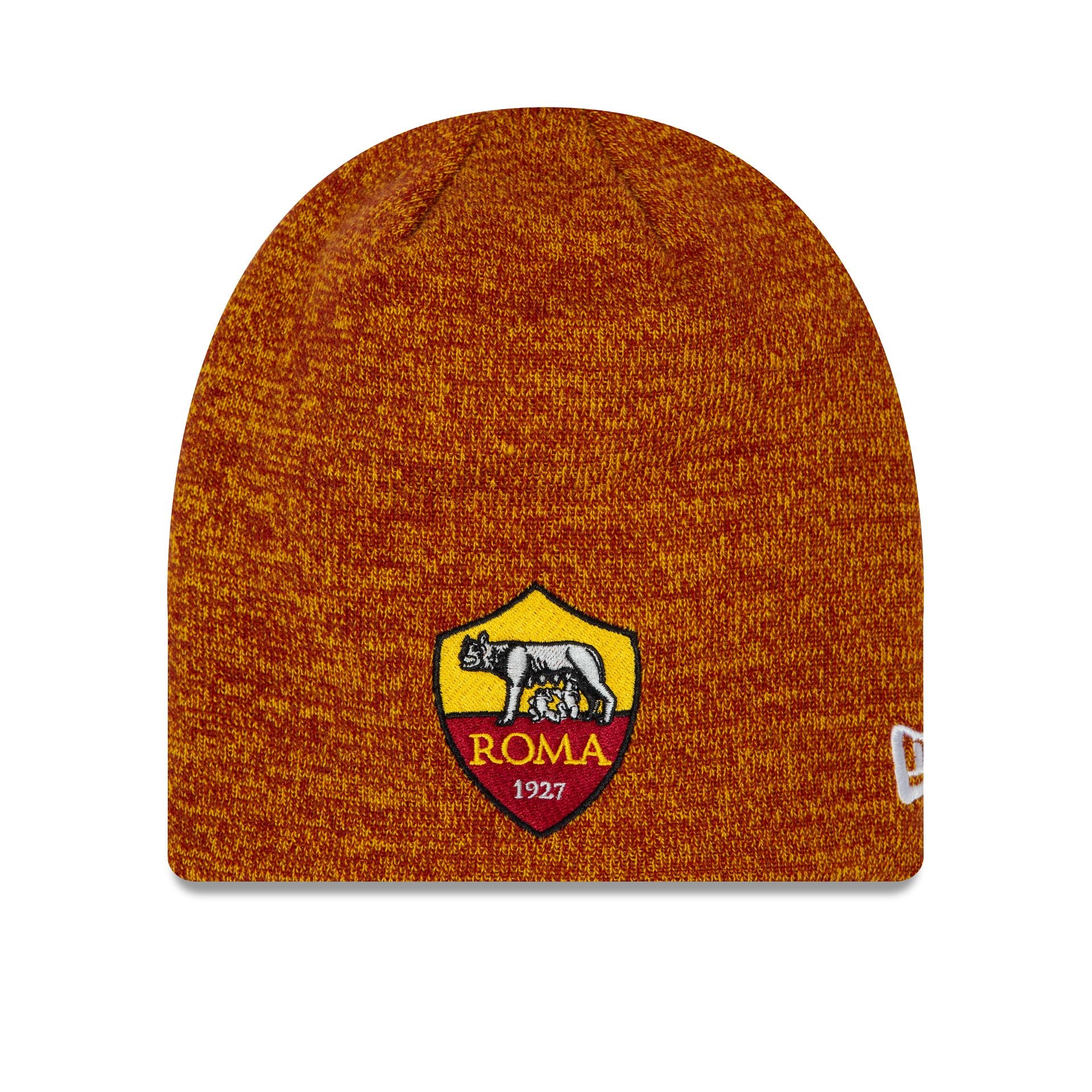 This is a AS Roma Marl Dark Red Beanie Hat 1