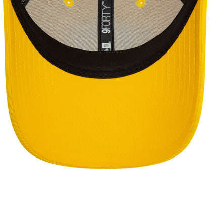 This is a AS Roma Cord Tonal Yellow 9FORTY Adjustable Cap 5