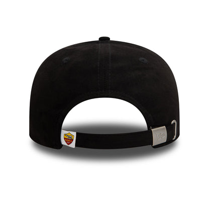 This is a AS Roma Suede Black Low Profile 9FIFTY Cap 4