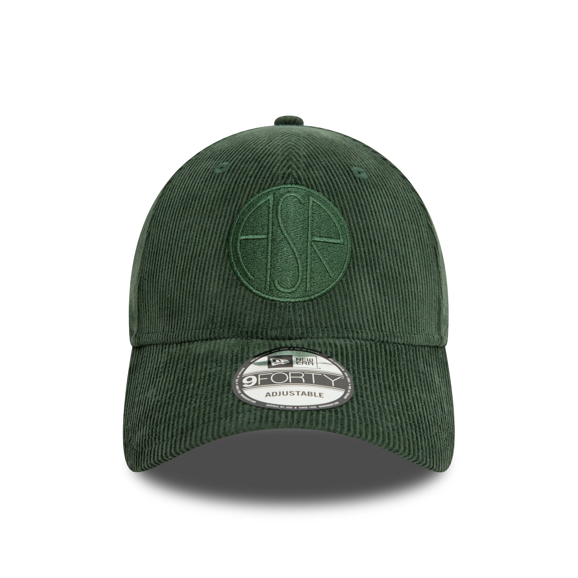 This is a AS Roma Cord Tonal Dark Green 9FORTY Adjustable Cap 2