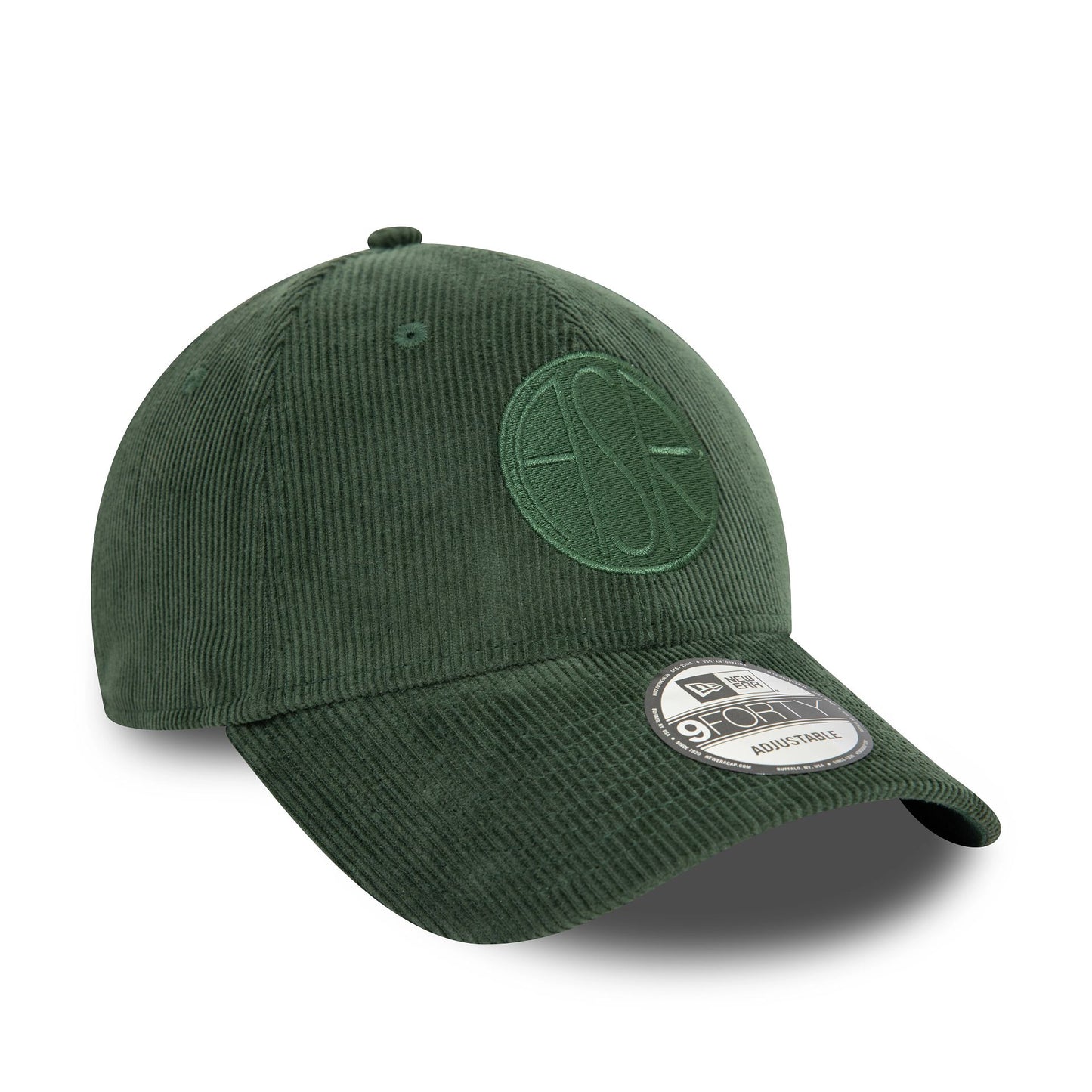 This is a AS Roma Cord Tonal Dark Green 9FORTY Adjustable Cap 3