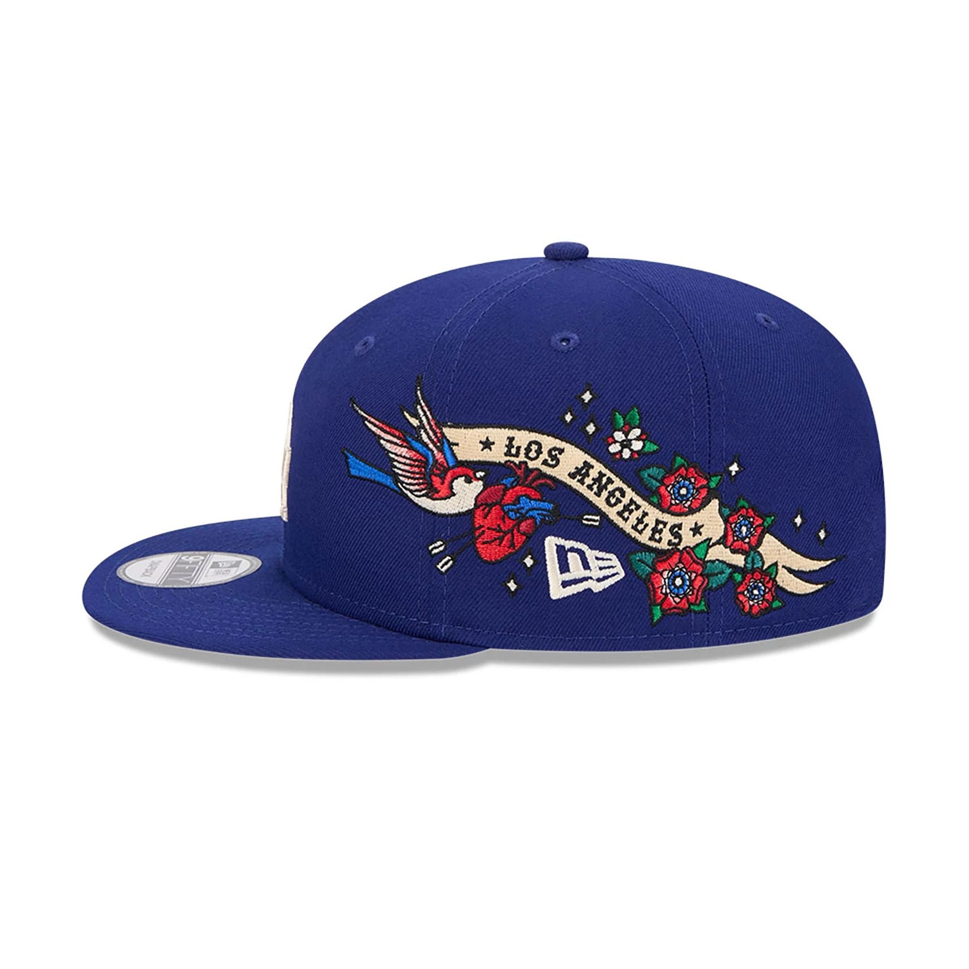 This is a LA Dodgers City Art Blue 9FIFTY Snapback Cap 7