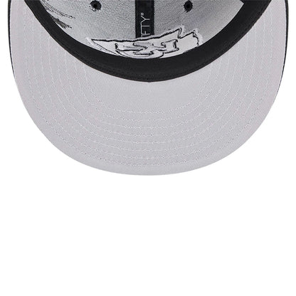 This is a Kansas City Chiefs City Art Black 9FIFTY Snapback Cap 5