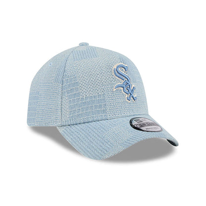 This is a Chicago White Sox Logo Essentials Open Blue 9FORTY A-Frame Adjustable Cap 4