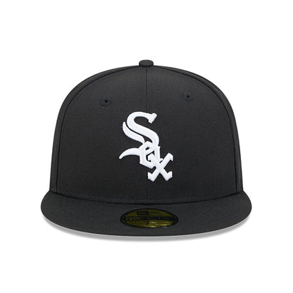 This is a Chicago White Sox Team Verbiage Black 59FIFTY Fitted Cap 3