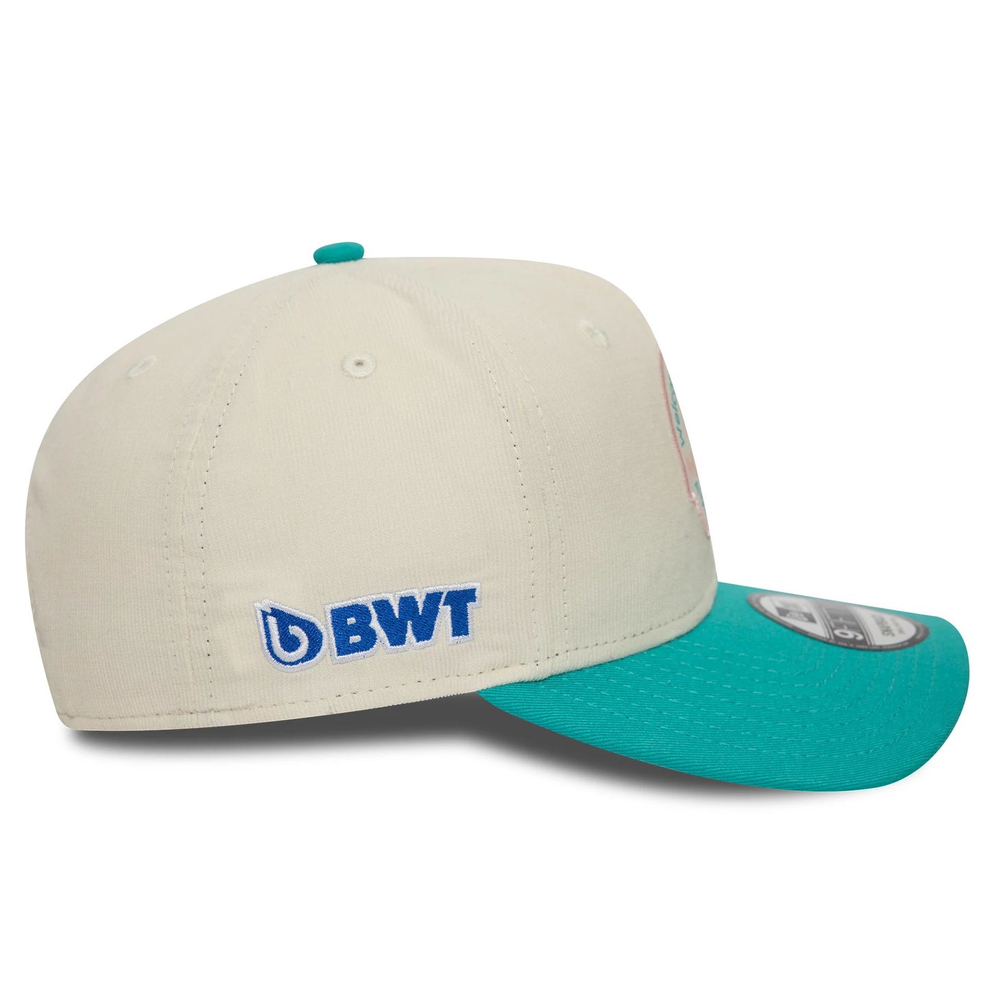 This is a Alpine Racing Miami Race Special White 9FIFTY Original Fit Snapback Cap 4