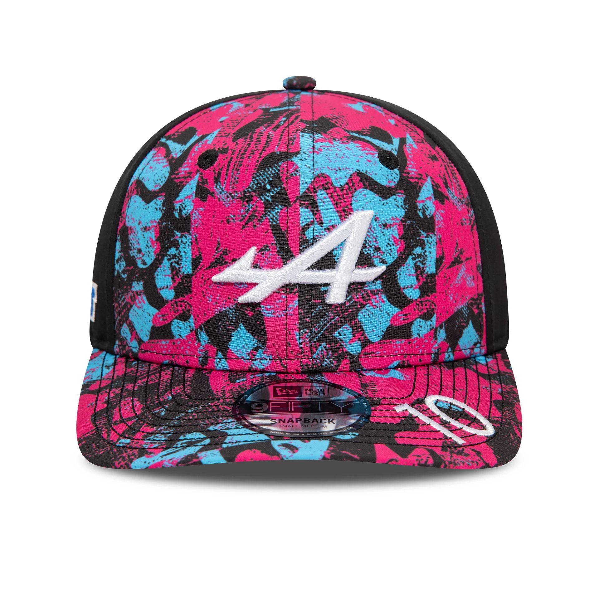 This is a Alpine Racing Pierre Gasly Silverstone Race Special Black 9FIFTY Snapback Cap 5