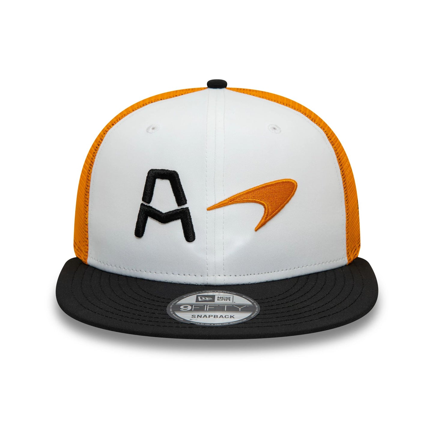 This is a McLaren Racing Arrow Indycar Essential Orange 9FIFTY Snapback Cap 2