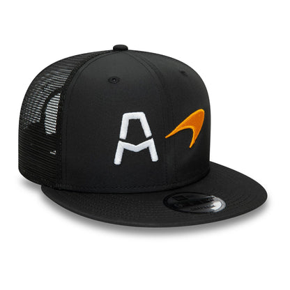 This is a McLaren Racing Arrow Indycar Essential Black 9FIFTY Snapback Cap 4