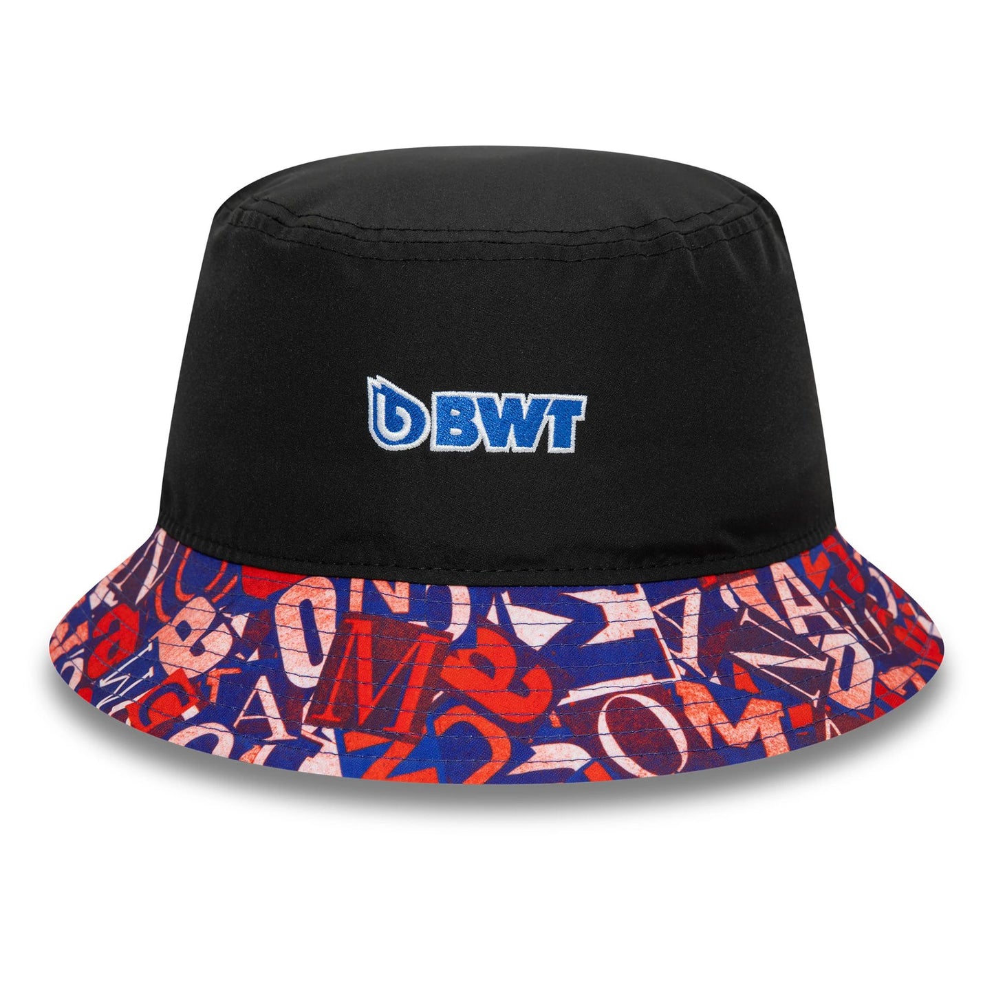 This is a Alpine Racing Monaco Race Special Black Bucket Hat 3