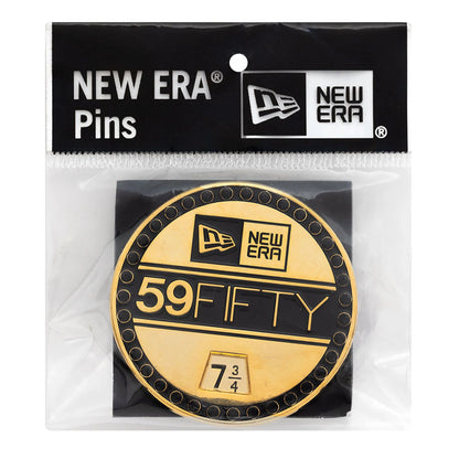 This is a New Era Visor Sticker 59FIFTY Day Black Pin Badge 3