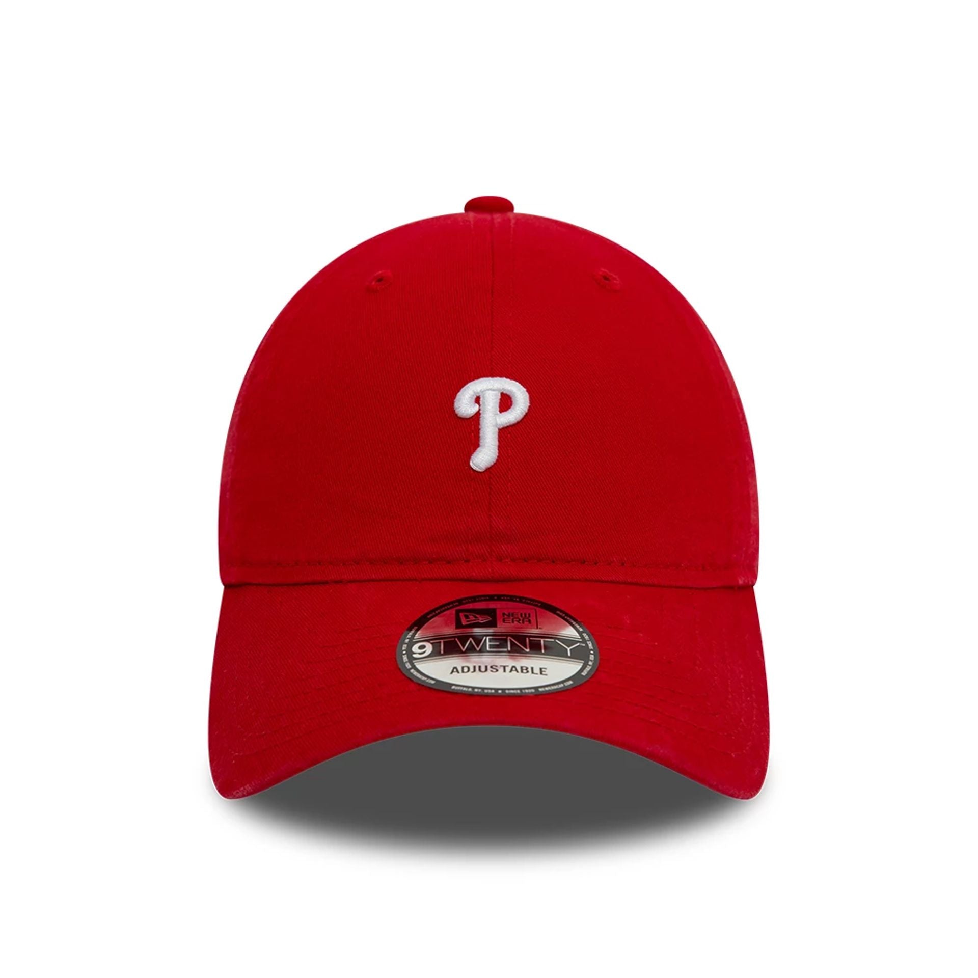 This is a Philadelphia Phillies MLB London Series 2024 Team Red 9TWENTY Adjustable Cap 3