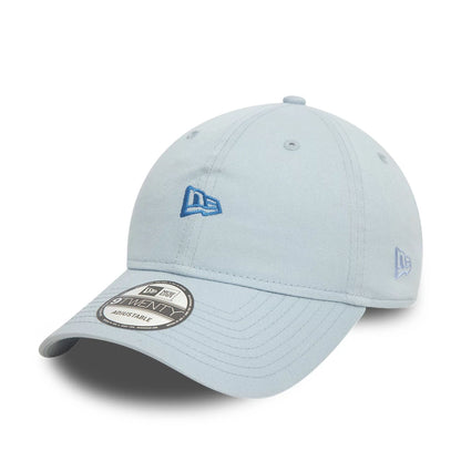 This is a New Era Pastel Washed Blue 9TWENTY Adjustable Cap 1