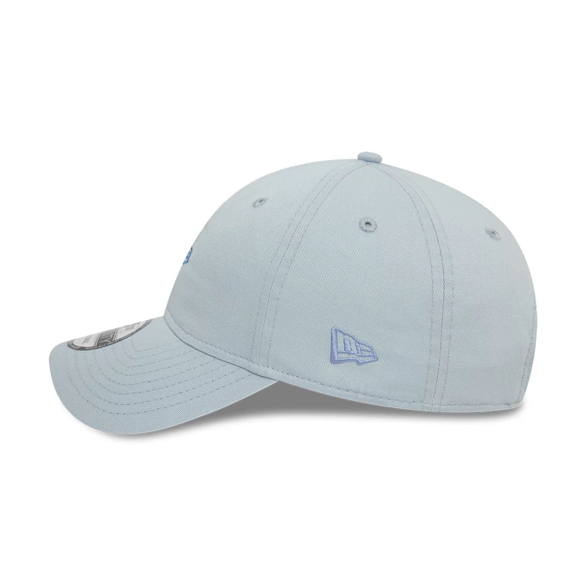 This is a New Era Pastel Washed Blue 9TWENTY Adjustable Cap 6