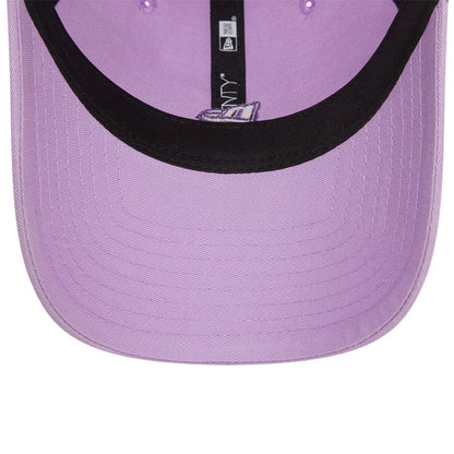 This is a New Era Pastel Washed Purple 9TWENTY Adjustable Cap 5