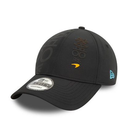 This is a McLaren Racing McLaren Shadow Black 9FORTY Adjustable Cap 1