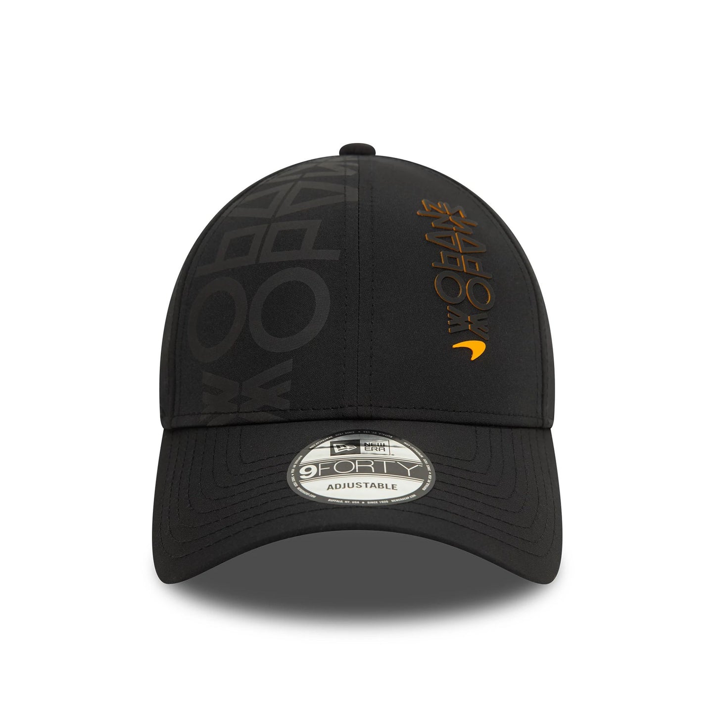 This is a McLaren Racing McLaren Shadow Black 9FORTY Adjustable Cap 3