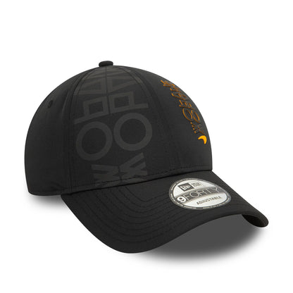 This is a McLaren Racing McLaren Shadow Black 9FORTY Adjustable Cap 2