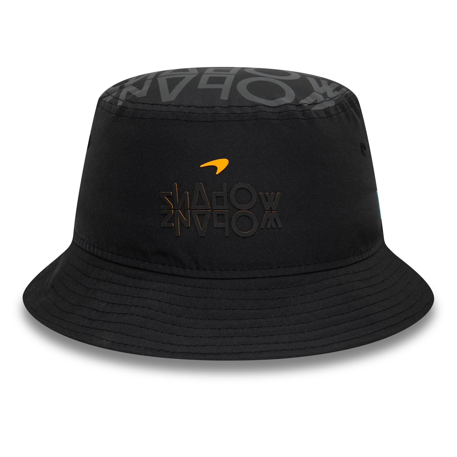 This is a McLaren Racing McLaren Shadow Black Bucket Hat 2