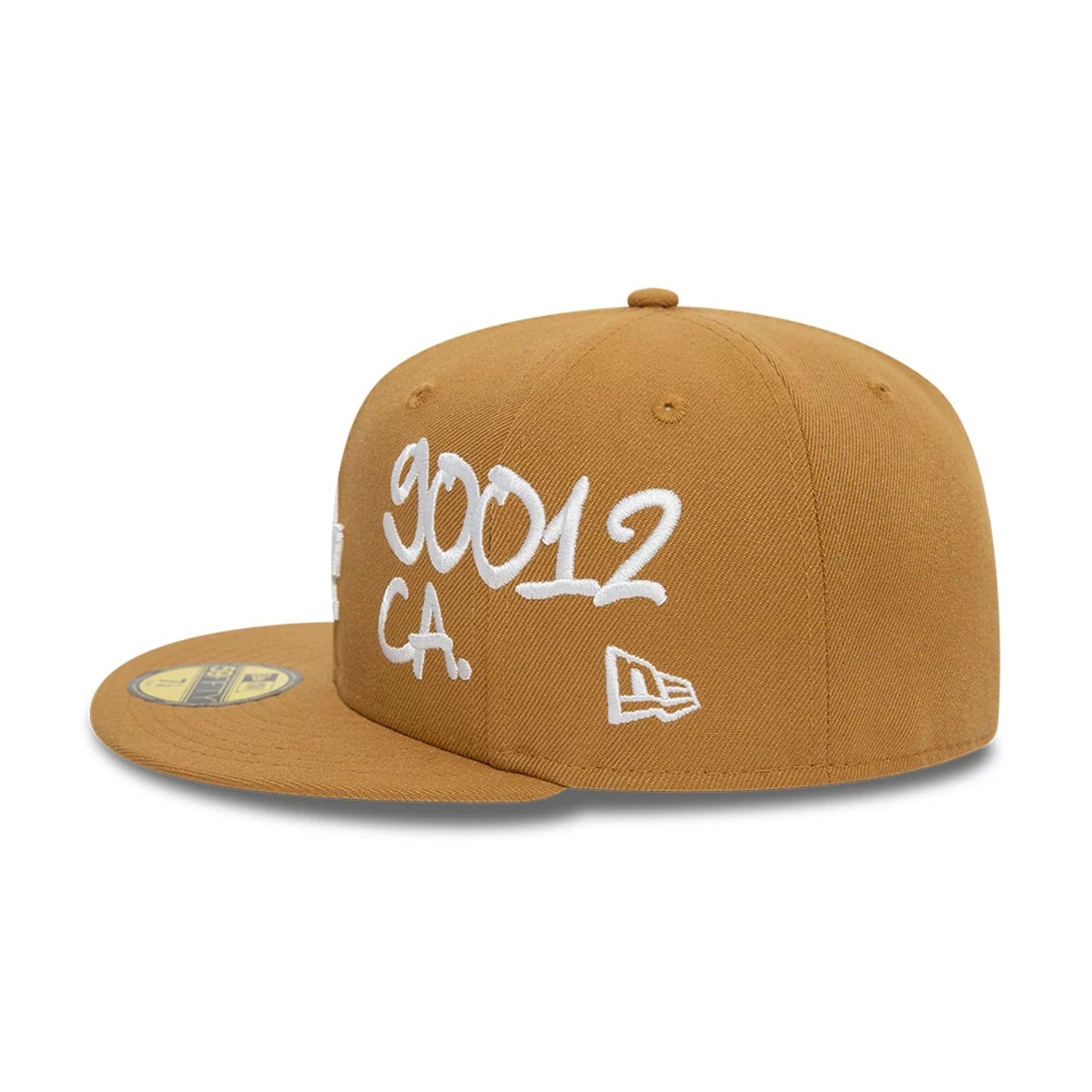 This is a LA Dodgers MLB Stadium Brown 59FIFTY Fitted Cap 6