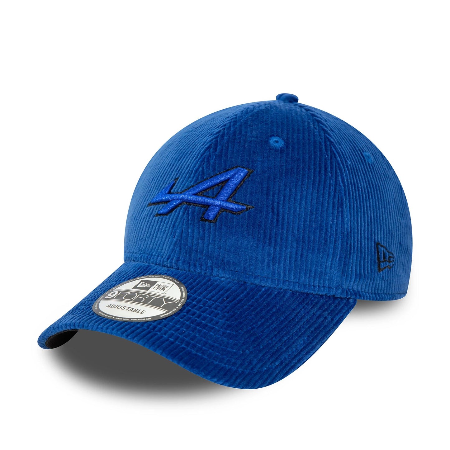 This is a Alpine Racing Beta Cord Blue 9FORTY Adjustable Cap 1