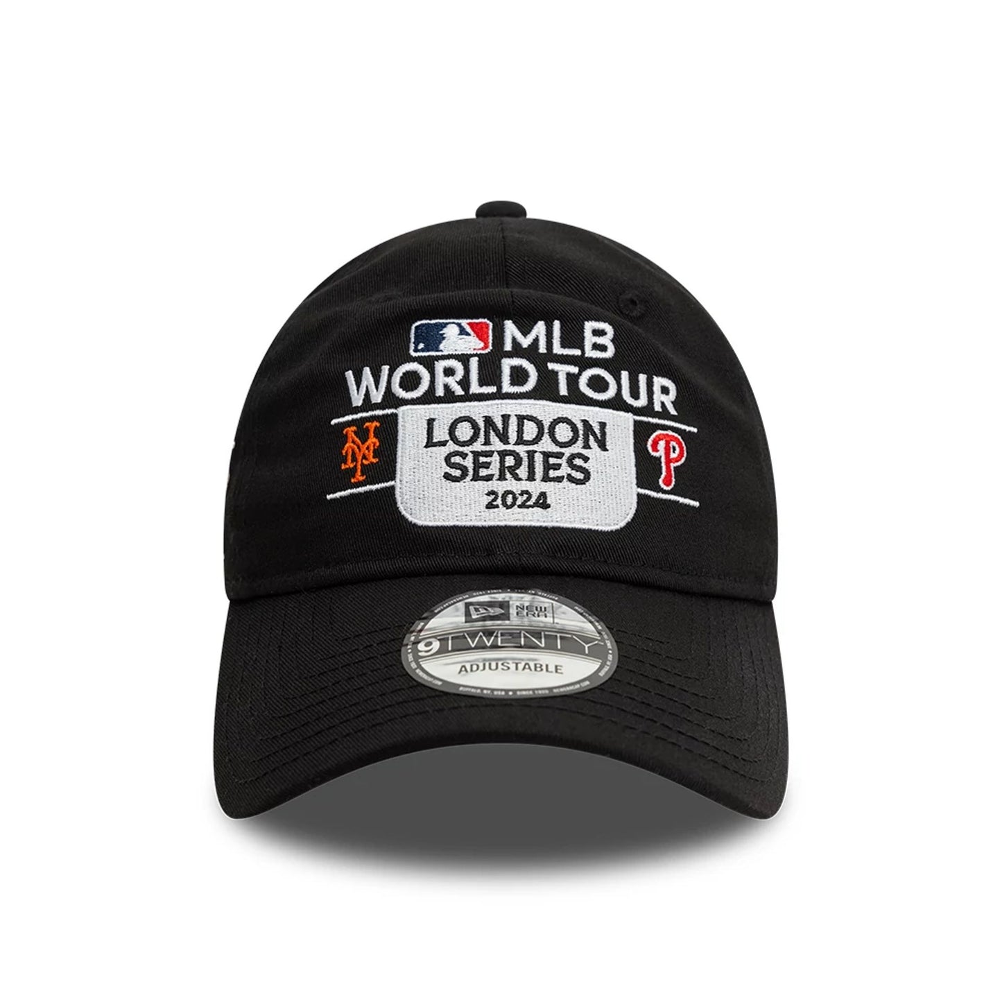 This is a Dueling MLB London Series 2024 Black 9TWENTY Adjustable Cap 4