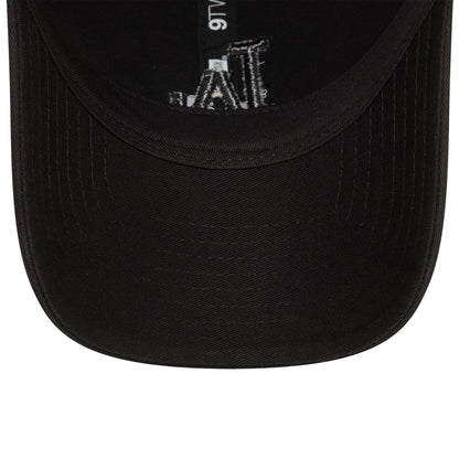 This is a LA Dodgers Washed Black 9TWENTY Adjustable Cap 5