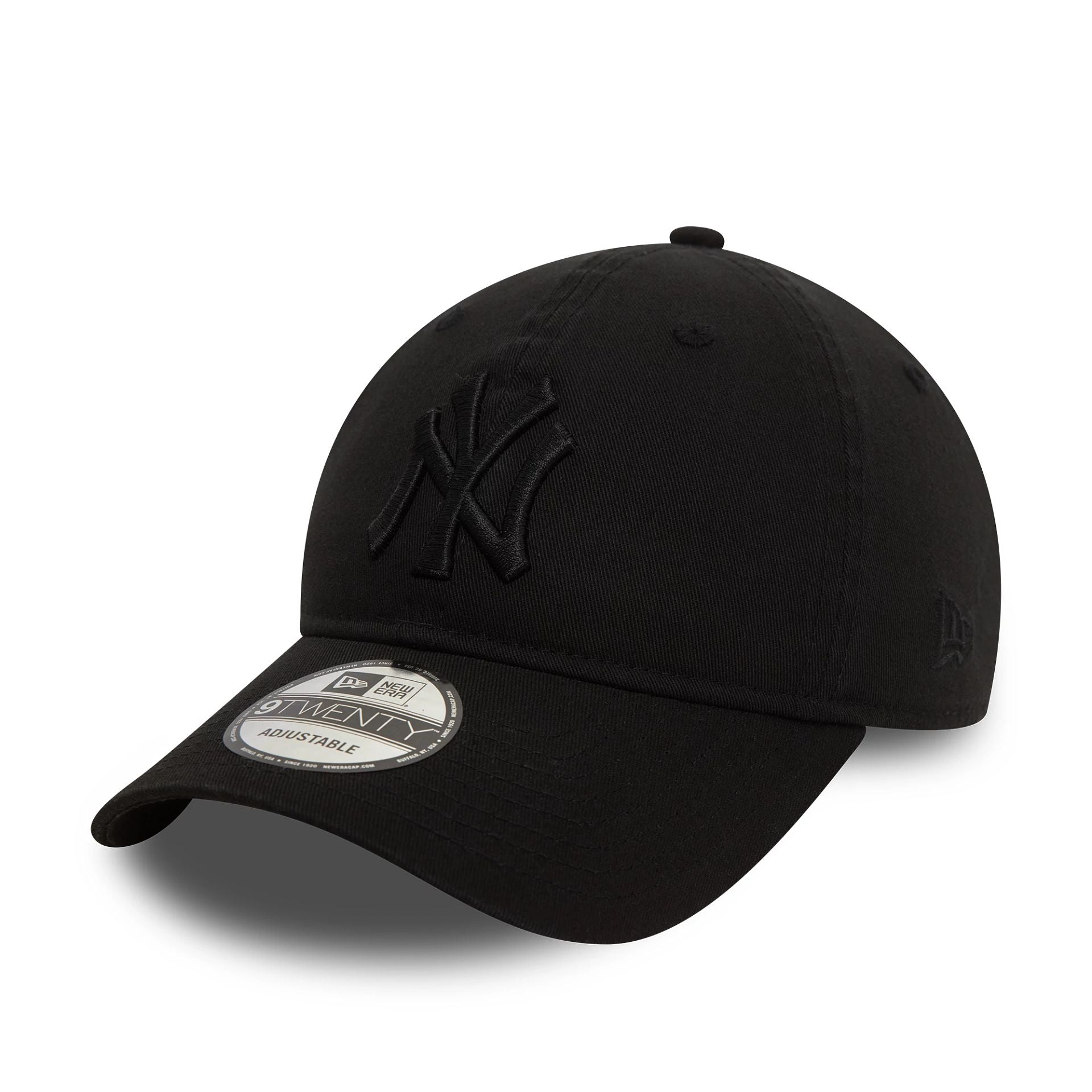 This is a New York Yankees Washed Black 9TWENTY Adjustable Cap 1