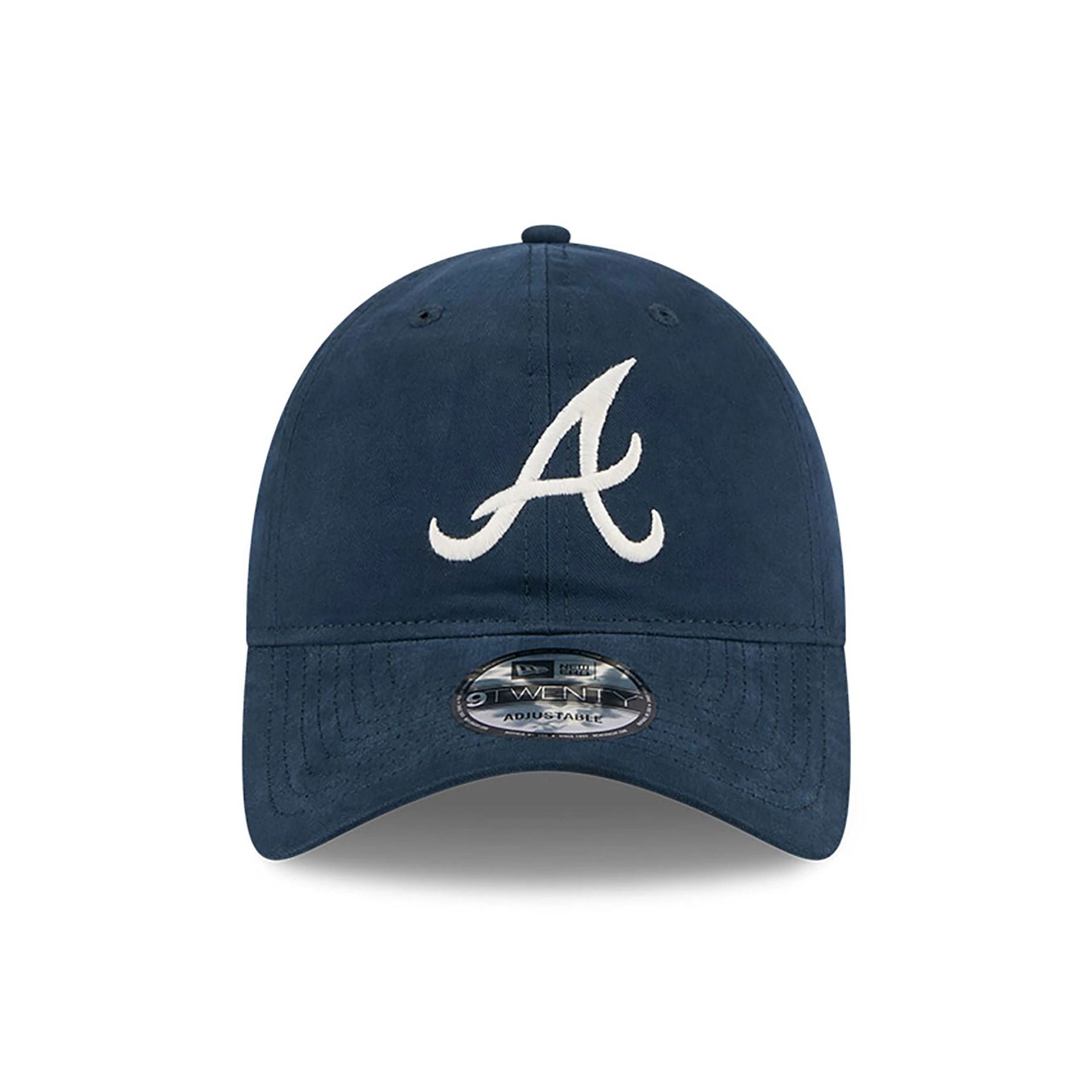 This is a Atlanta Braves Vintage Navy 9TWENTY Adjustable Cap 4