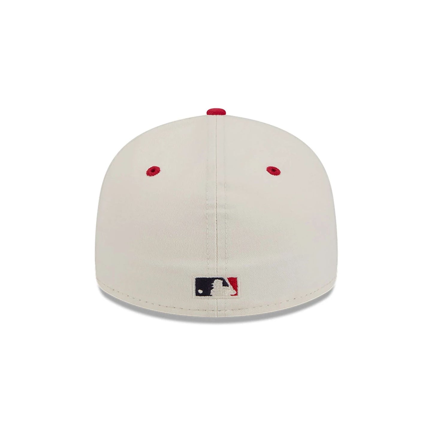 This is a St. Louis Cardinals Vintage Stack White Low Profile 59FIFTY Fitted Cap 5