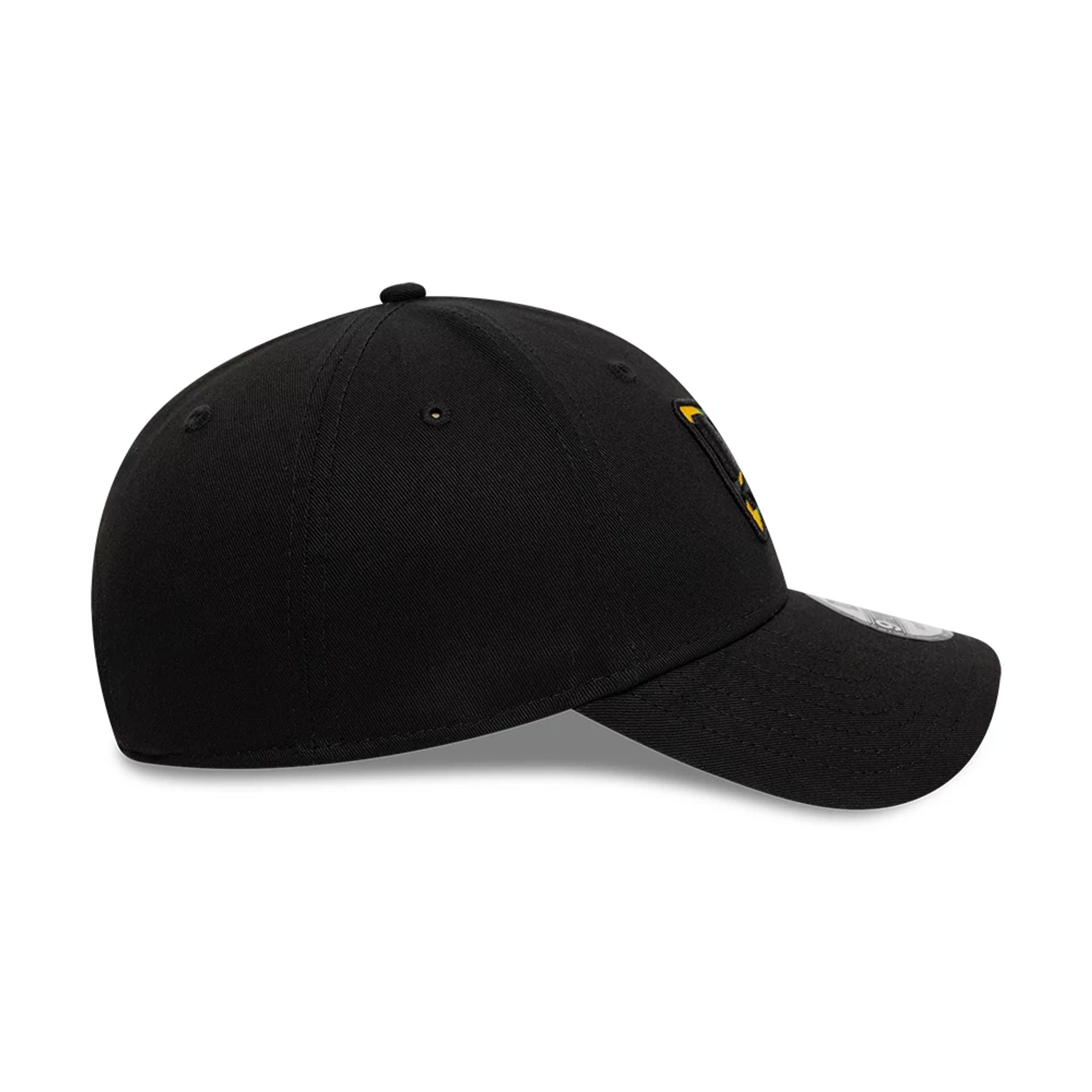 This is a New Era Jamaican Country Flag Infill Black 9FORTY Adjustable Cap 5