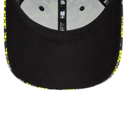 This is a McLaren Racing Singapore Race Special Black And Green 9FIFTY Stretch Snap Cap 4