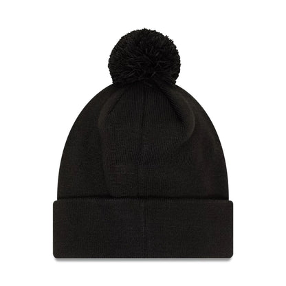 This is a McLaren Automotive Motorsports Black Bobble Knit Beanie Cap 2