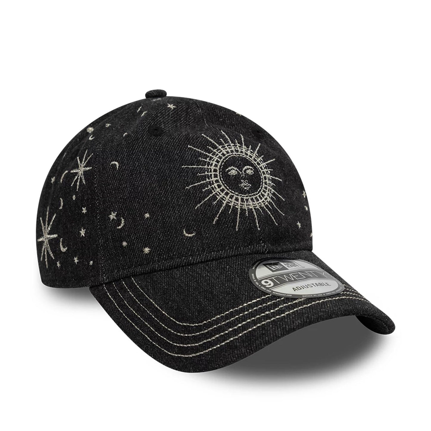 This is a New Era Zodiac Black 9TWENTY Adjustable Cap 2