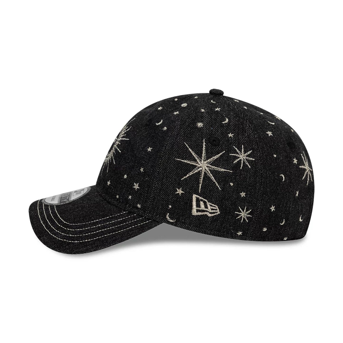 This is a New Era Zodiac Black 9TWENTY Adjustable Cap 6