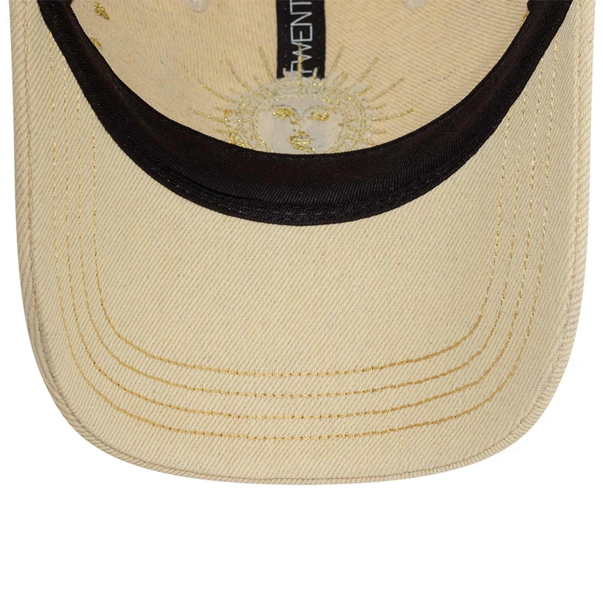 This is a New Era Zodiac Light Beige 9TWENTY Adjustable Cap 5