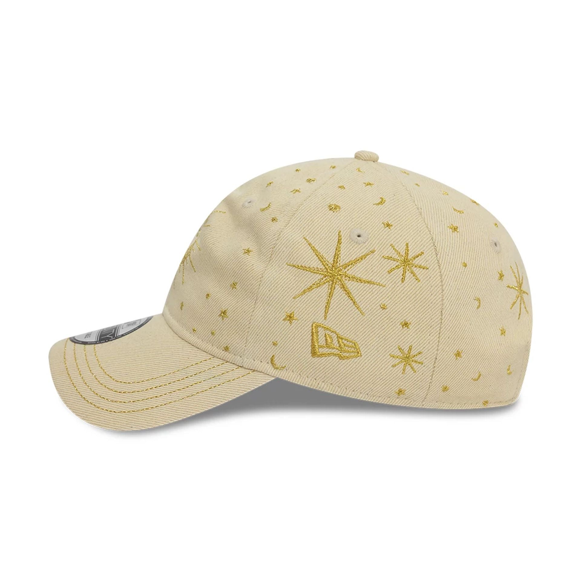 This is a New Era Zodiac Light Beige 9TWENTY Adjustable Cap 6