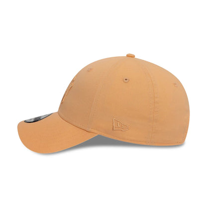 This is a New York Yankees MLB Washed Pastel Pastel Orange 9FORTY Adjustable Cap 5