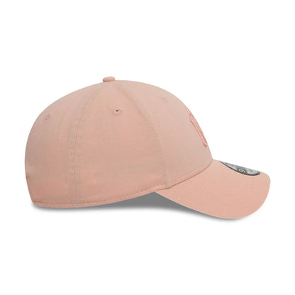 This is a New York Yankees MLB Washed Pastel Pastel Pink 9FORTY Adjustable Cap 4