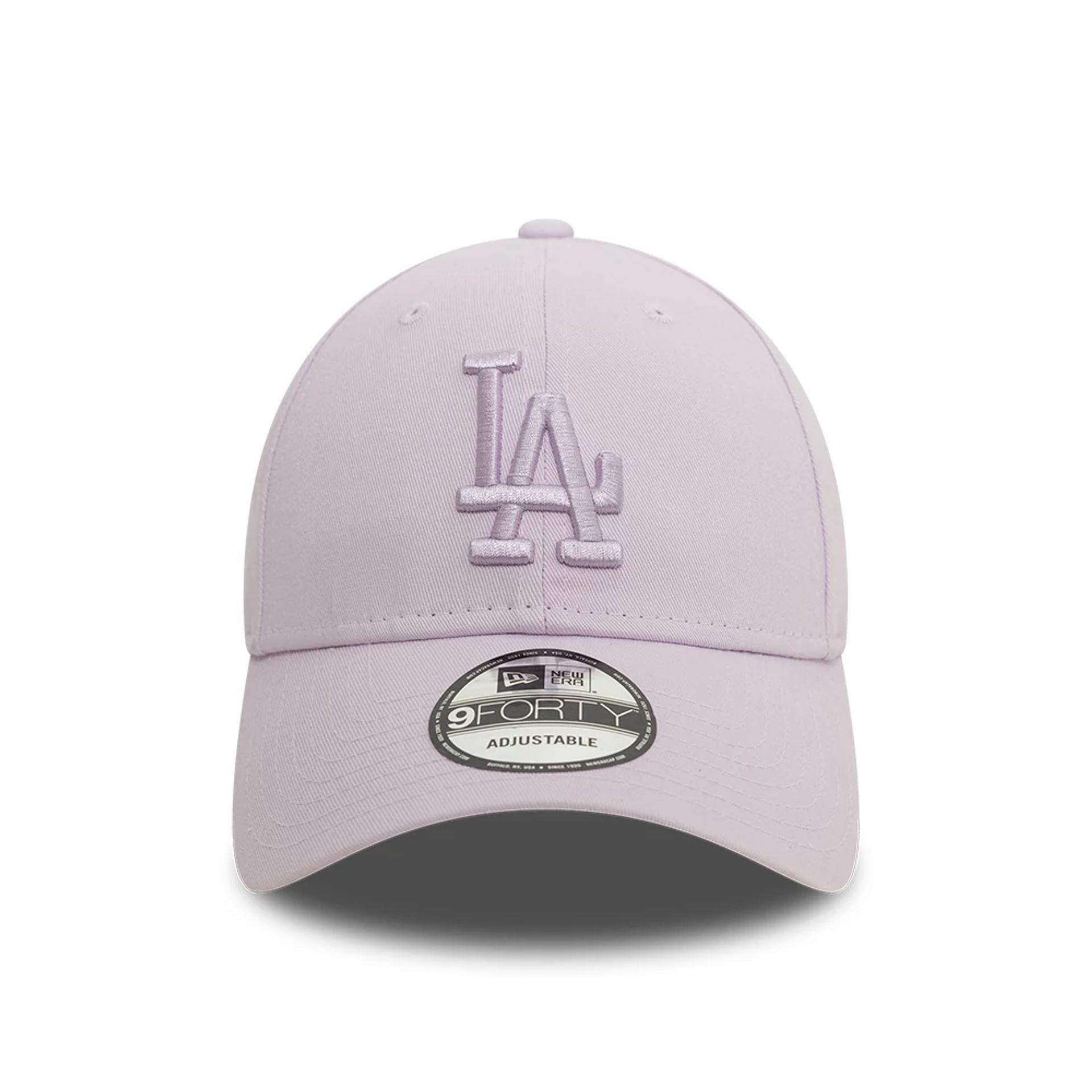 This is a LA Dodgers MLB Washed Pastel Purple 9FORTY Adjustable Cap 2