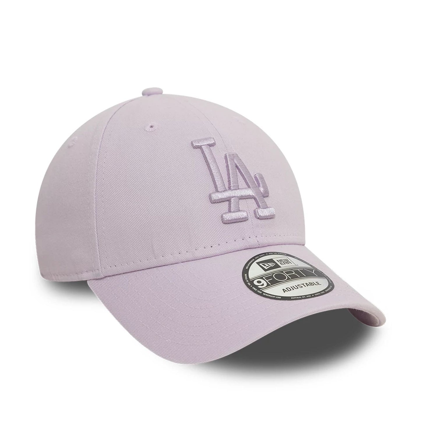 This is a LA Dodgers MLB Washed Pastel Purple 9FORTY Adjustable Cap 3